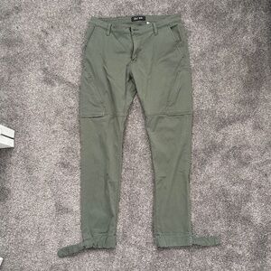 DU/ER Stretch Performance Cargo Pants Olive Green 34x32